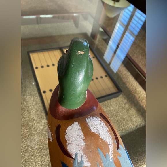 2/$50 Wood Duck Decoy Duck Dynasty Hunting Decor Cabin Fishing Outdoors Camo - Picture 9 of 14